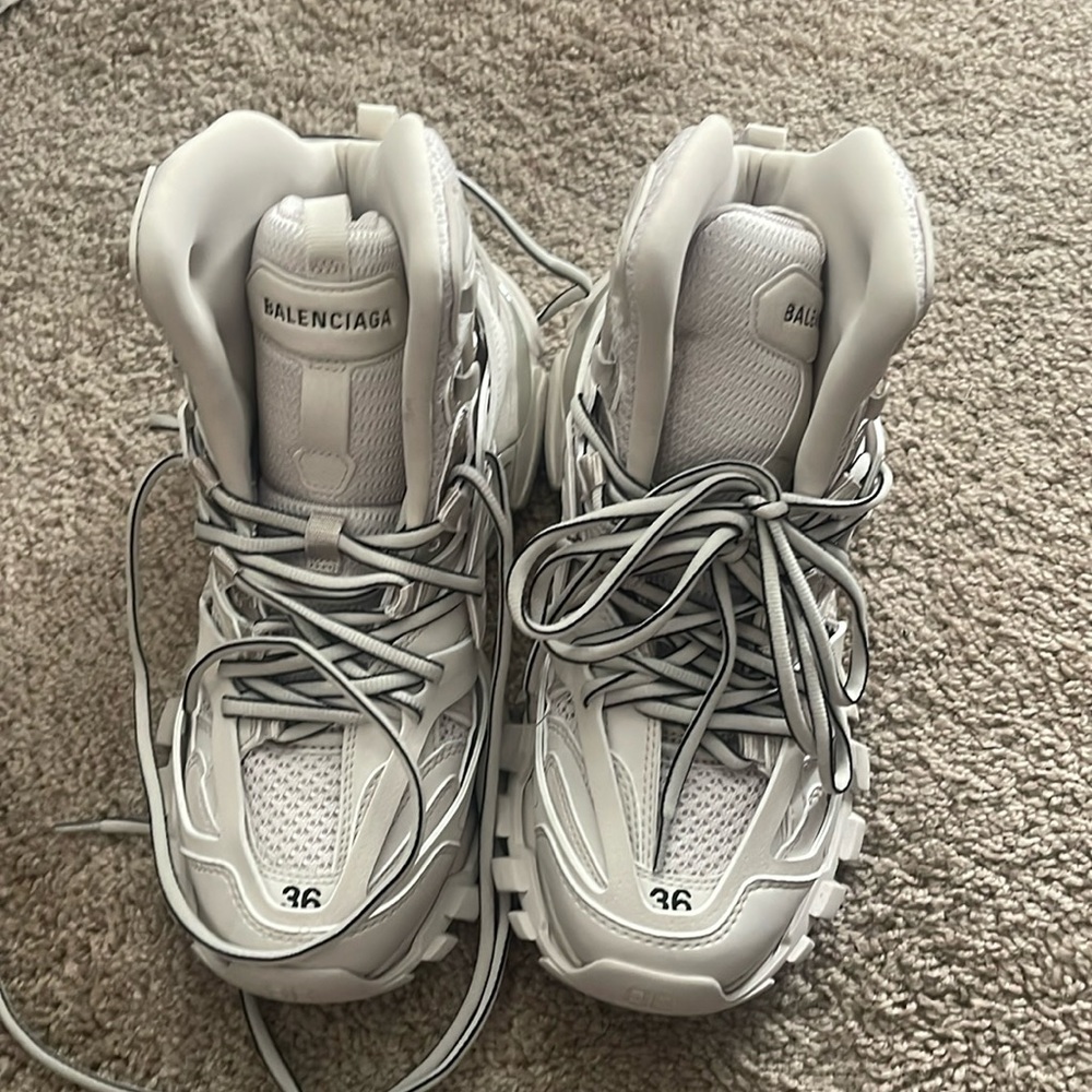 Gently used Balenciaga high top sneakers